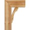 Ekena Millwork Olympic Block Rough Sawn Bracket, Western Red Cedar, 6"W x 18"D x 26"H BKT06X18X26OLY05RWR - alternate 4